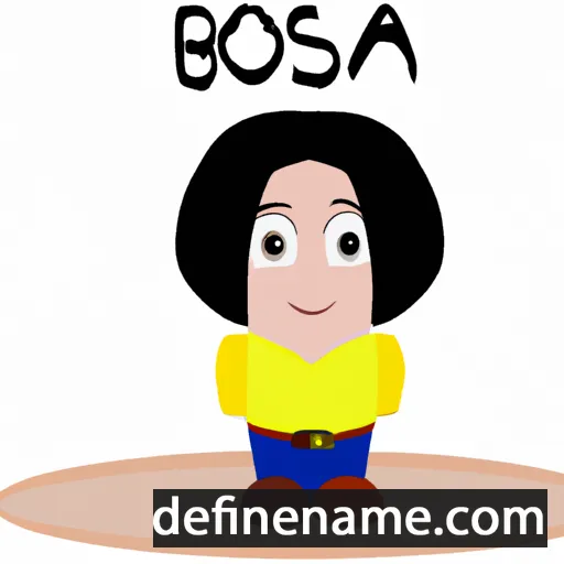 Bosima cartoon