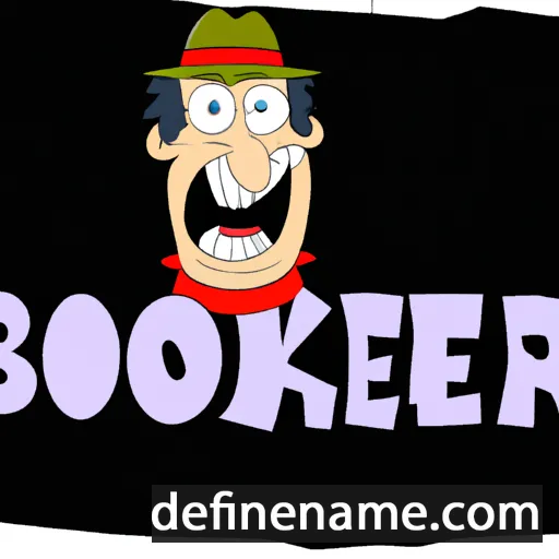 cartoon of the name Bosker