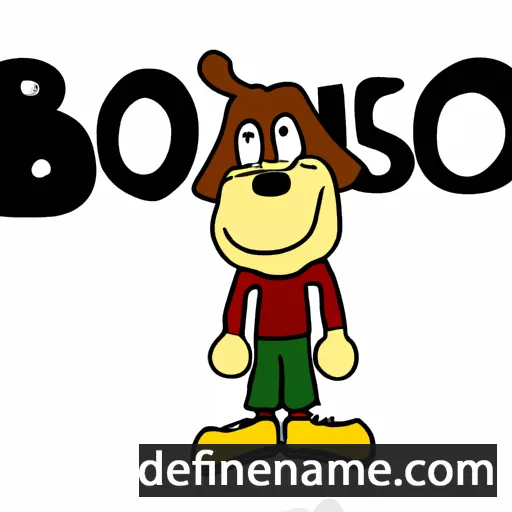 cartoon of the name Bosko