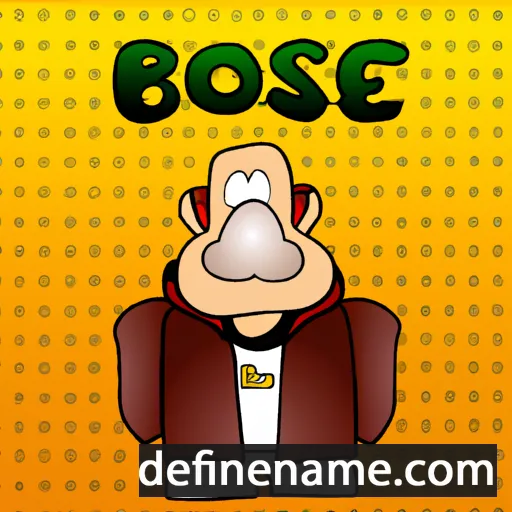 Bosone cartoon