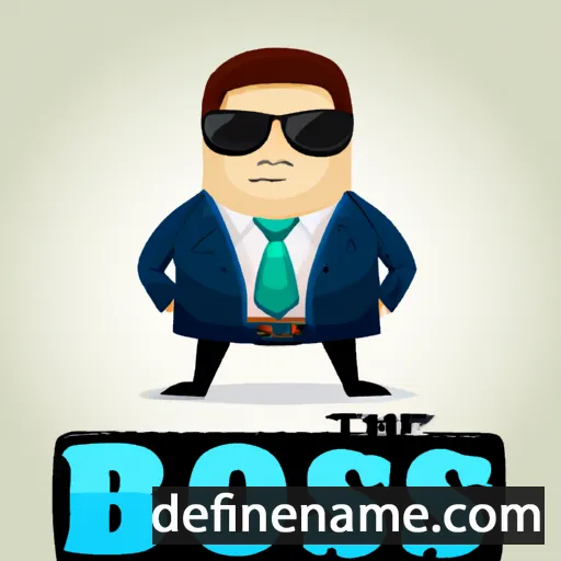 Boss cartoon