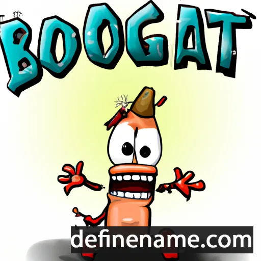 cartoon of the name Botagoz