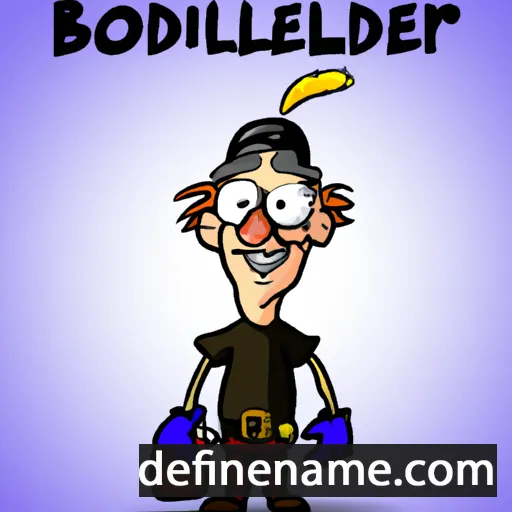 cartoon of the name Bothilder