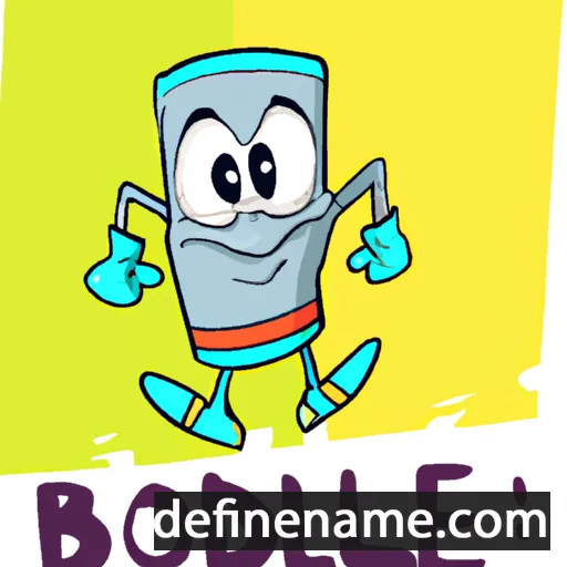 cartoon of the name Botilde