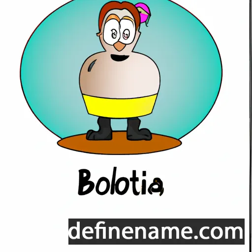 cartoon of the name Botilla