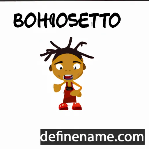 Botshelo cartoon