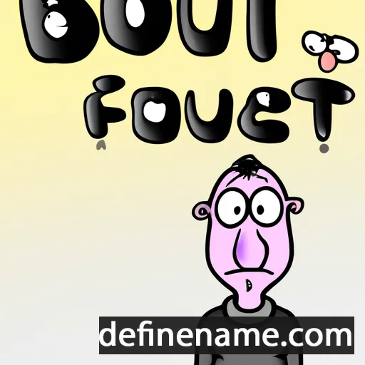 cartoon of the name Botulf