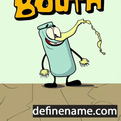 cartoon of the name Botulph