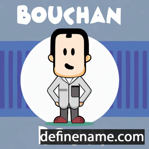 cartoon of the name Bouakham