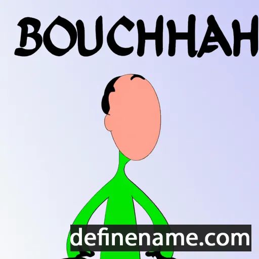 Bouchaïb cartoon