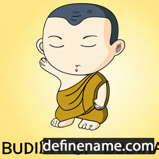 Bouddha cartoon