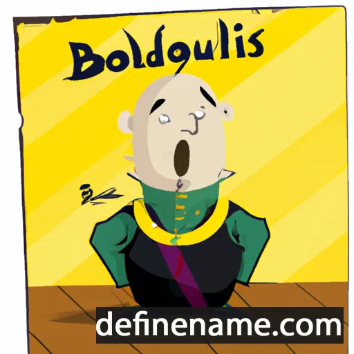 cartoon of the name Boudilatis