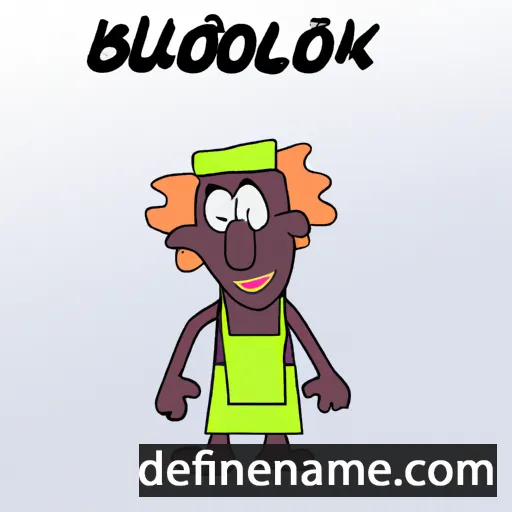 cartoon of the name Boukolion