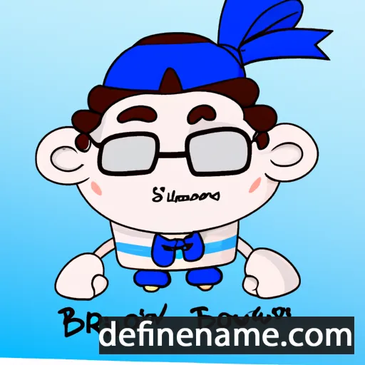 cartoon of the name Bowchompoo