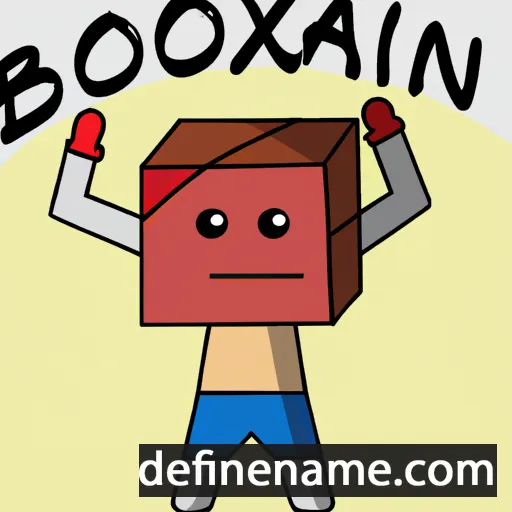 Boxian cartoon