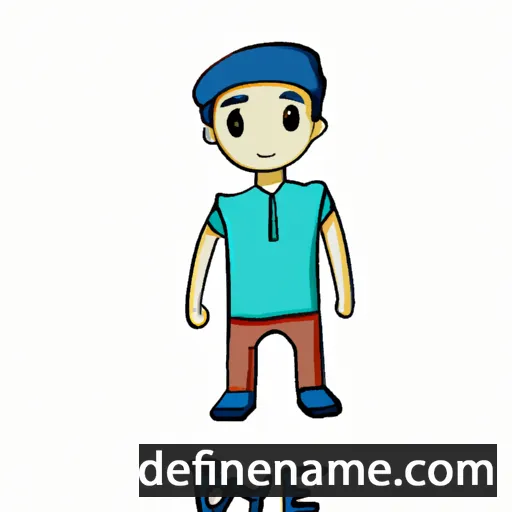 cartoon of the name Boye