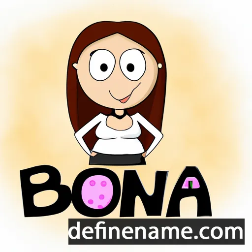 Božana cartoon