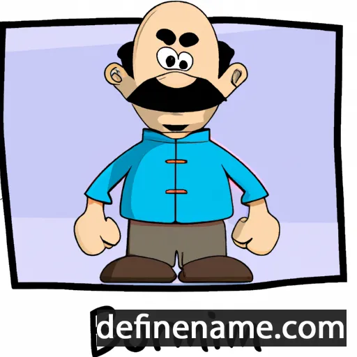 cartoon of the name Bozhimir