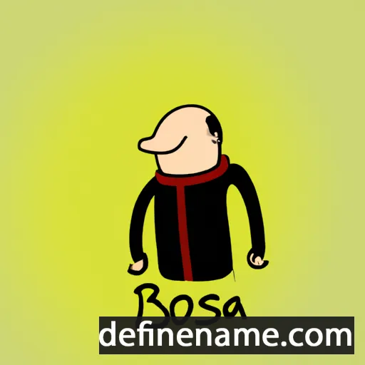 cartoon of the name Bozsena