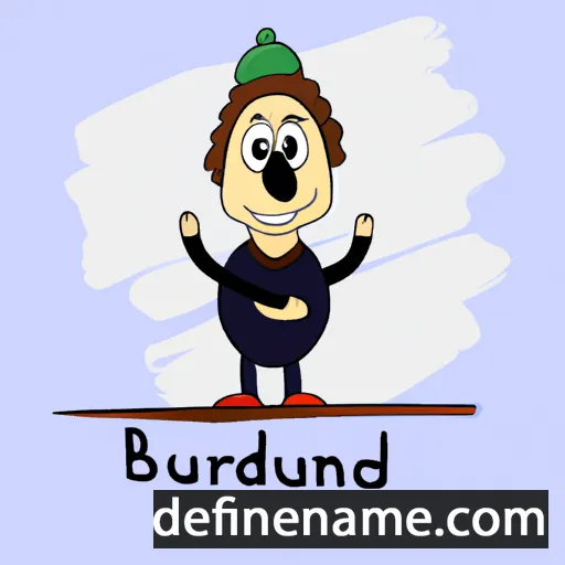 cartoon of the name Brăduț