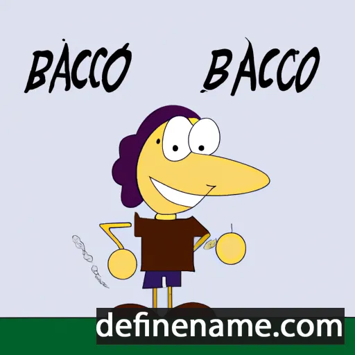 cartoon of the name Braccio