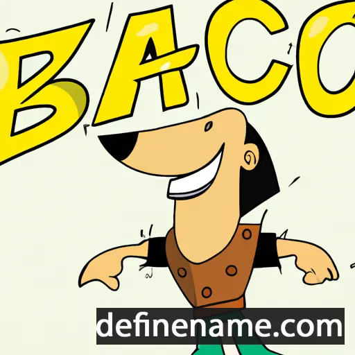 cartoon of the name Braco