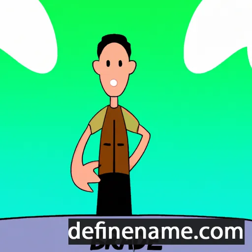 cartoon of the name Bradlee