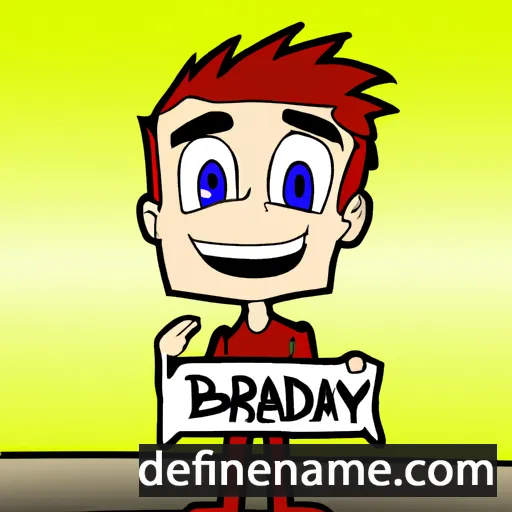 Bradyn cartoon