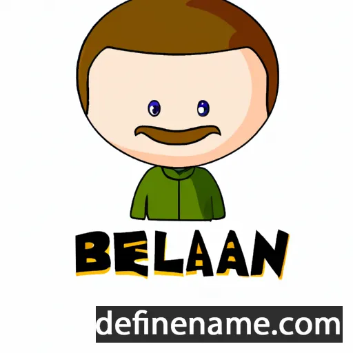 cartoon of the name Braelan