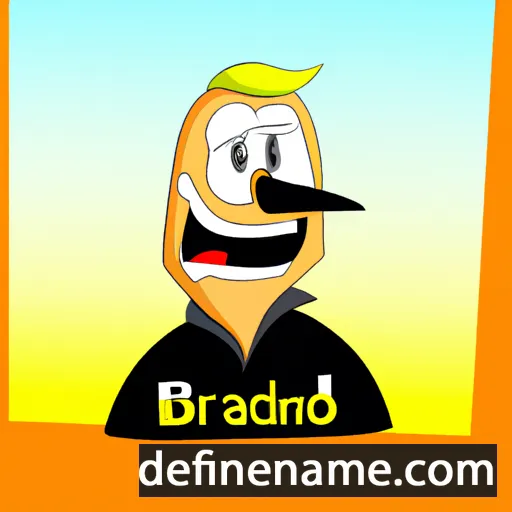 cartoon of the name Brandolf