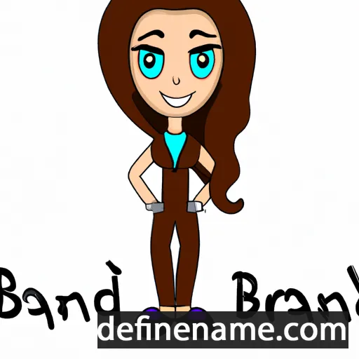 cartoon of the name Brandylynn