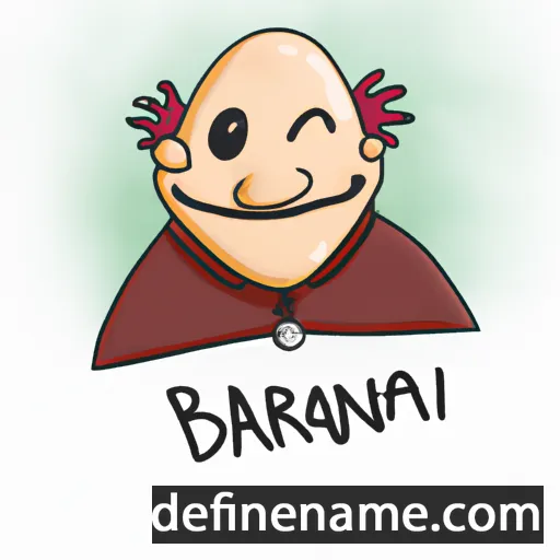 cartoon of the name Branislaŭ