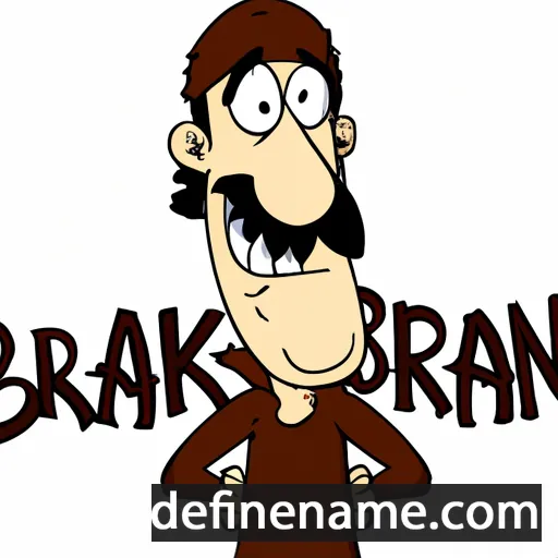 cartoon of the name Brannock