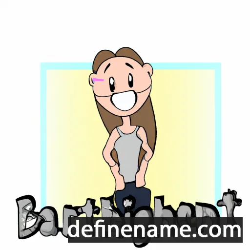 cartoon of the name Brantleigh