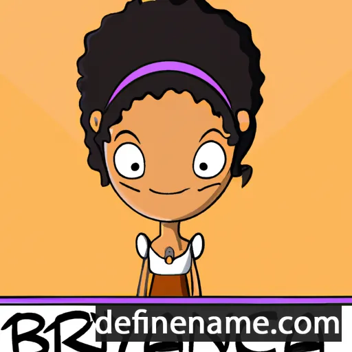 cartoon of the name Branycia