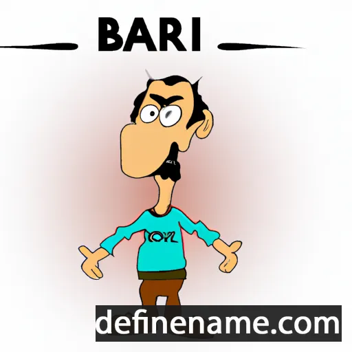 cartoon of the name Brar