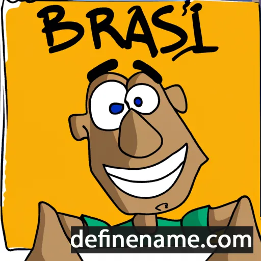 cartoon of the name Brasi