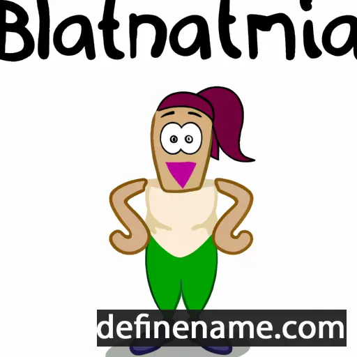 cartoon of the name Bratomila