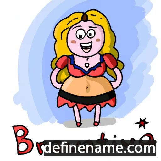 cartoon of the name Bratoslava