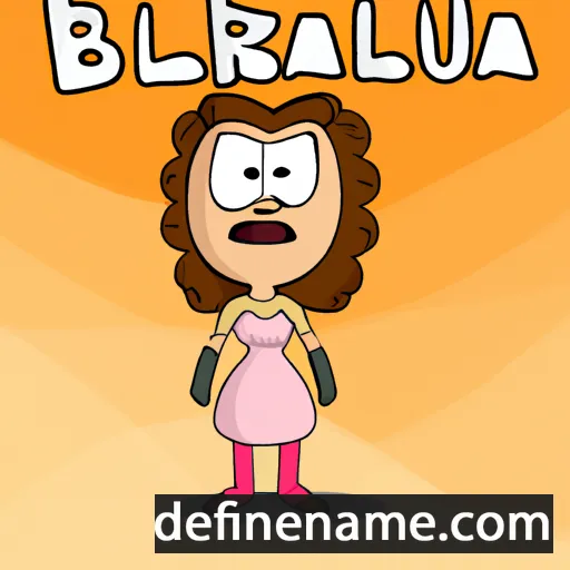 cartoon of the name Brauliona