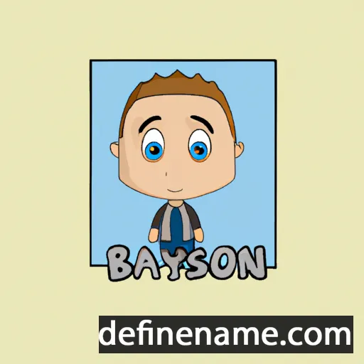 Brayson cartoon