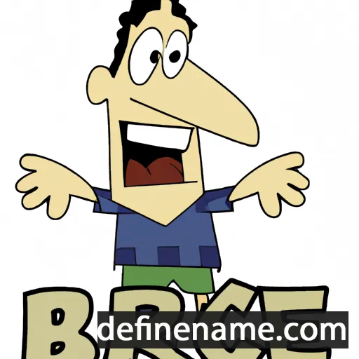 cartoon of the name Brèç