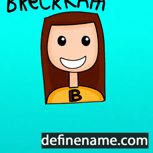 Brecklynn cartoon