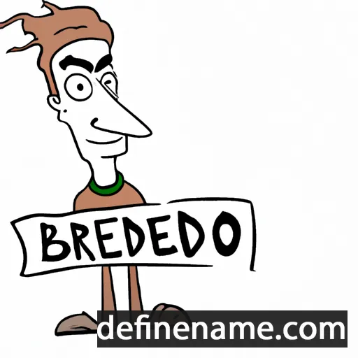 Bredo cartoon