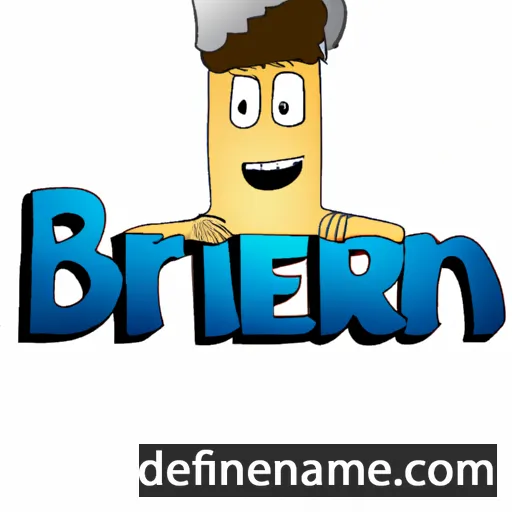 cartoon of the name Breine