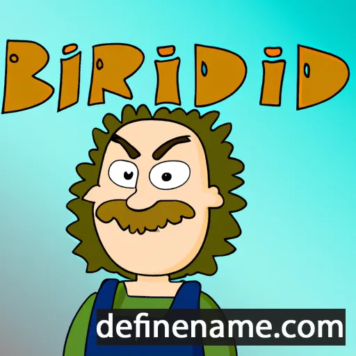 cartoon of the name Breiðr