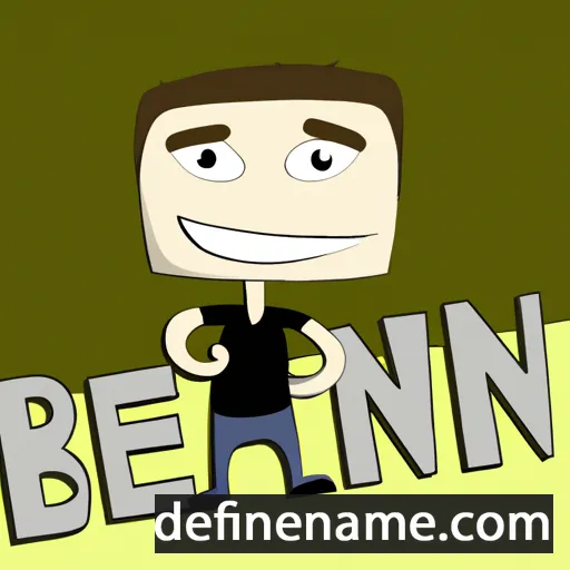 cartoon of the name Bren