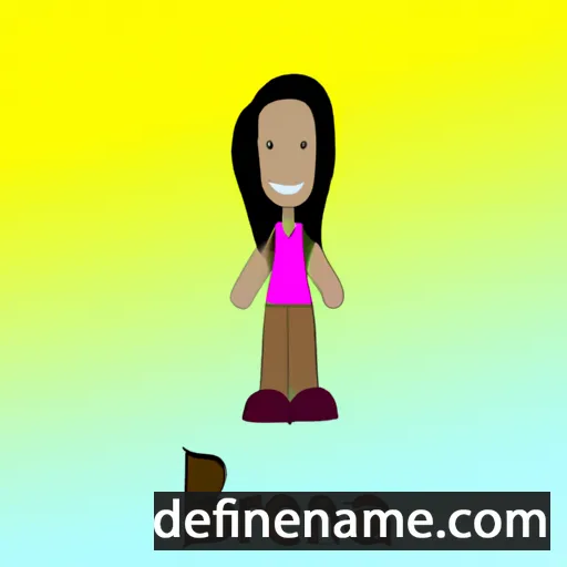 cartoon of the name Brena