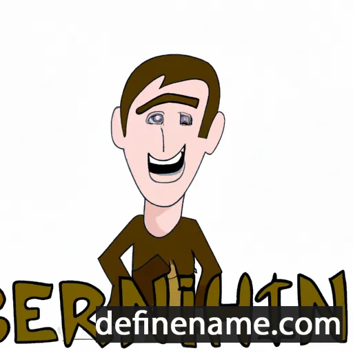 cartoon of the name Brenhin