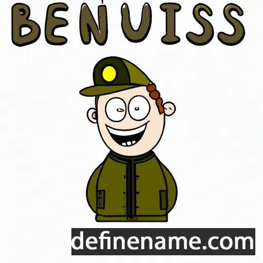 cartoon of the name Brennius